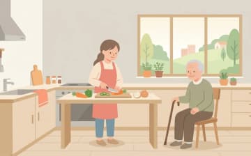 生活援助とは？頼める家事・頼めない家事を表すイラスト