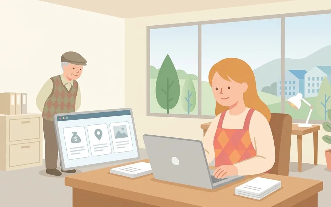 ダッシュボードで一次情報を更新のイメージイラスト