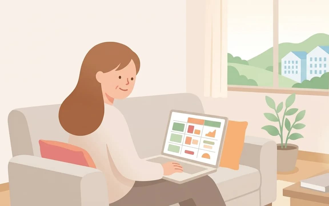 どこに頼めるかを整理できましたのイメージイラスト