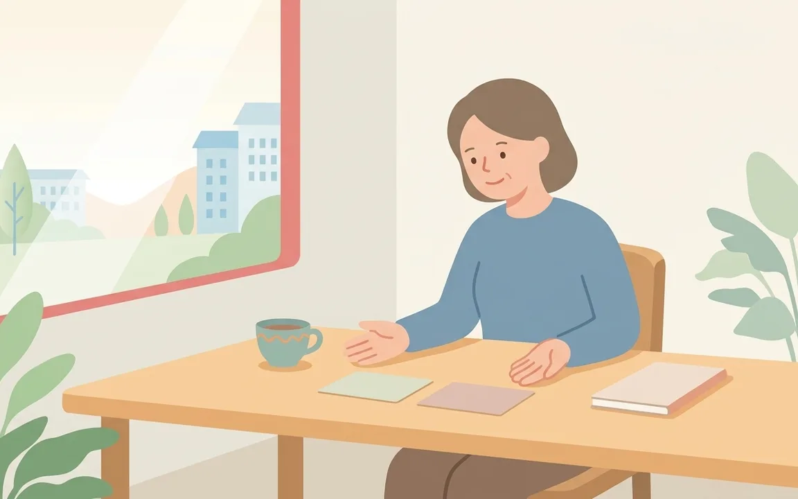 来てもらえる事業所を比較のイメージイラスト